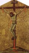 Simone Martini Christ on the Cross oil on canvas